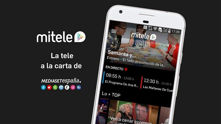 Cómo ver Telecinco en directo desde tu móvil: 3 formas de hacerlo