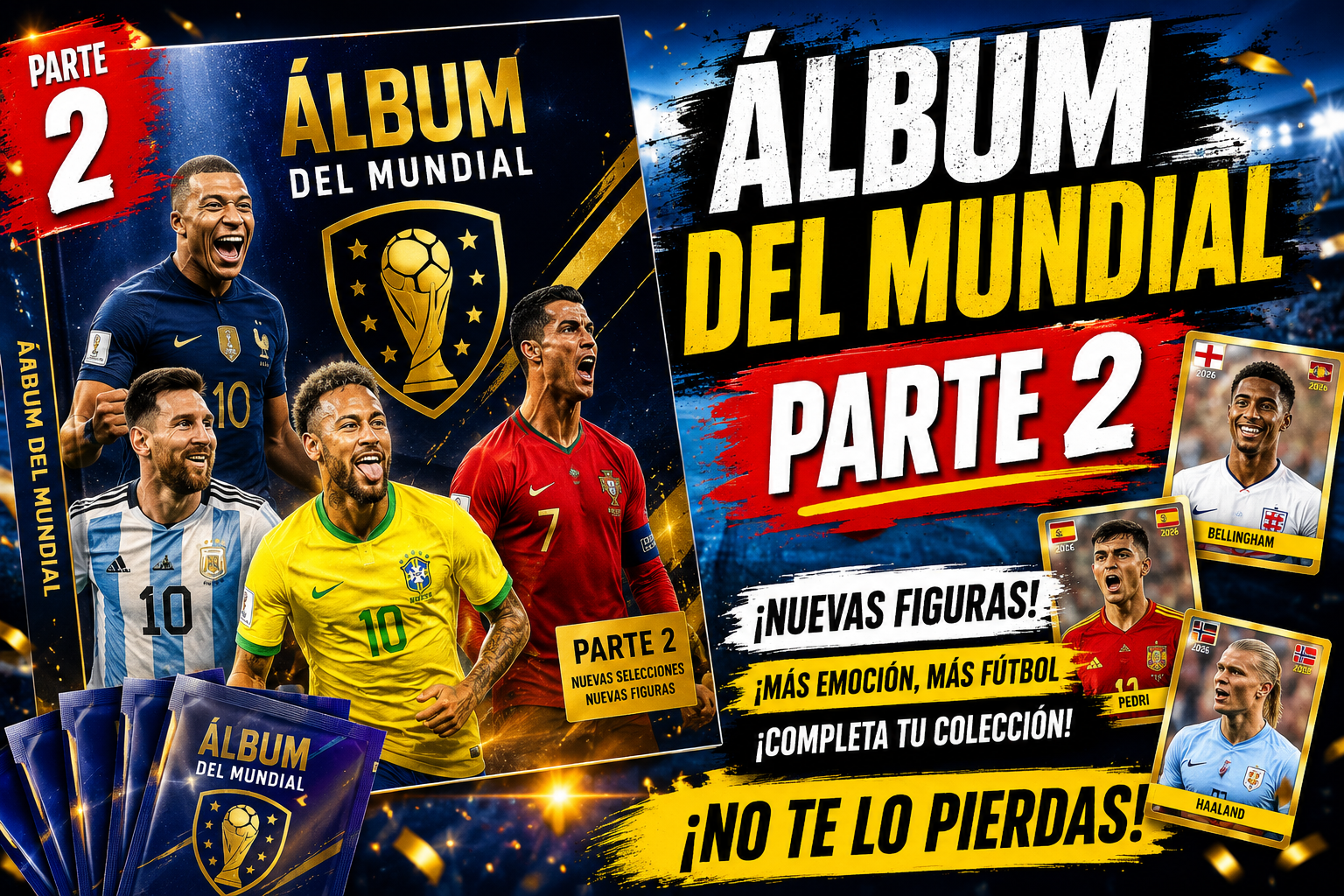 El álbum del mundial: una tradición que nunca pasa de moda figuras 2026